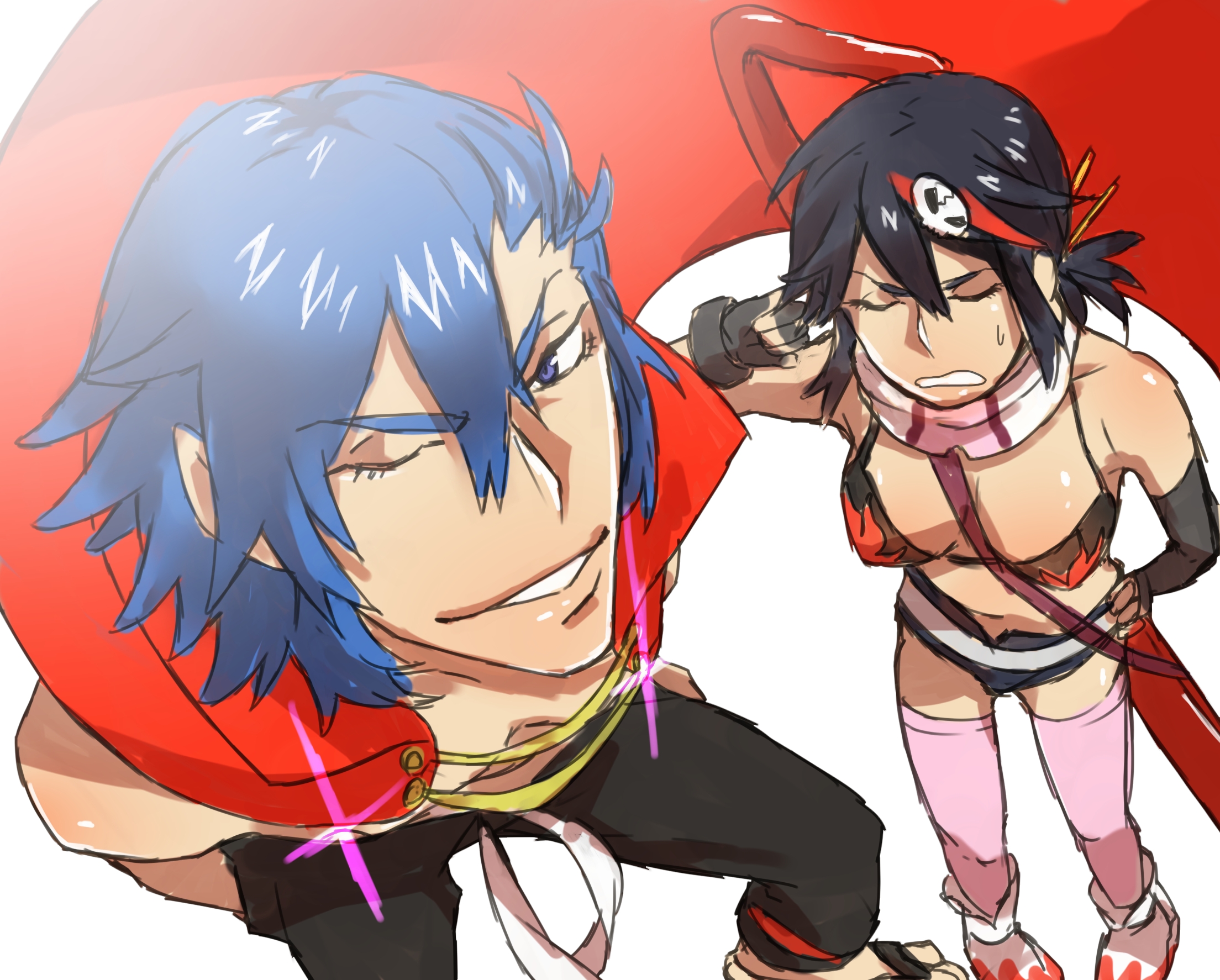 Kill la kill x gurran <b>lagann</b>.